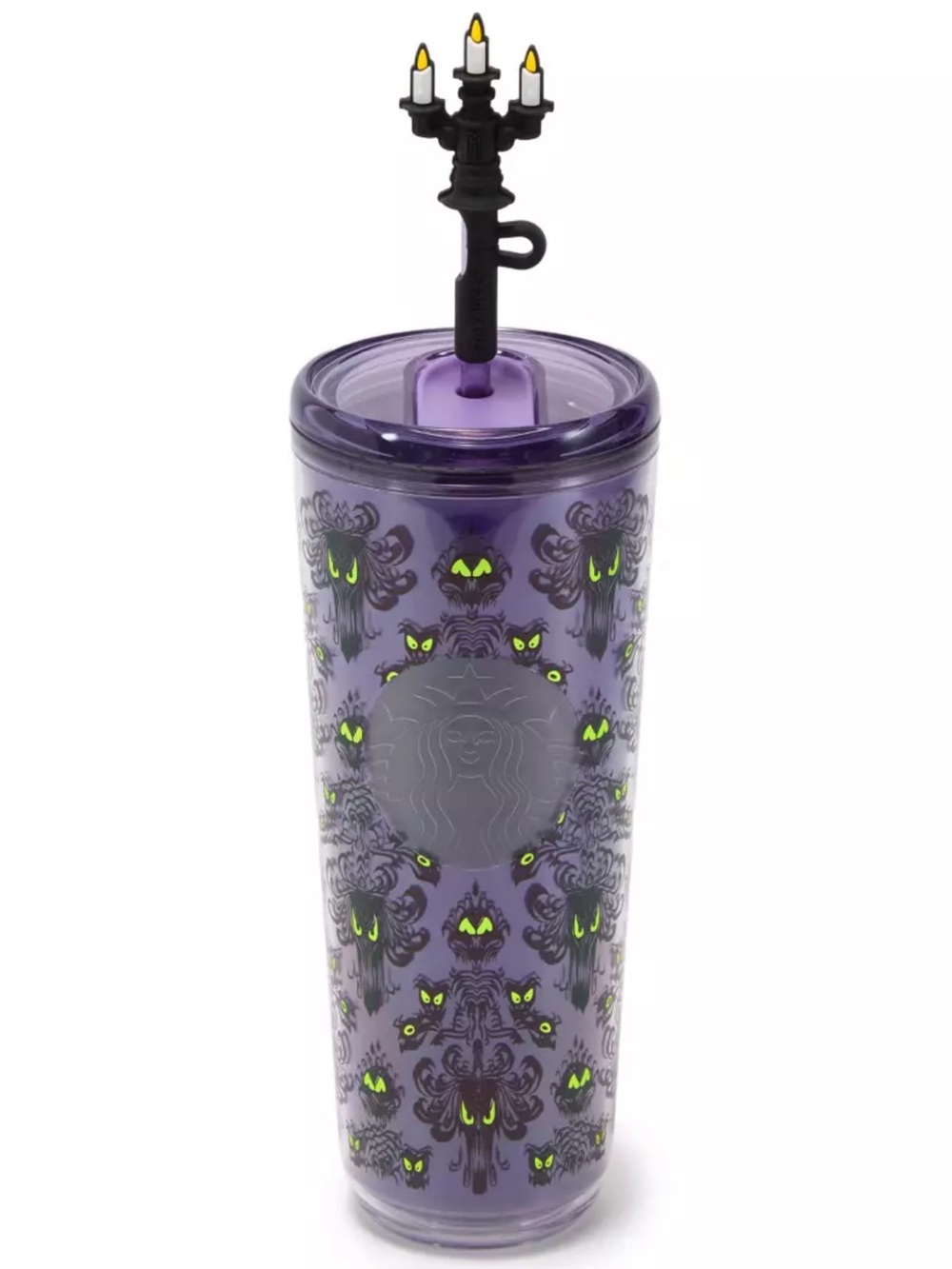 The Haunted Mansion Wallpaper Starbucks® Travel Tumbler - Picture 1 of 1